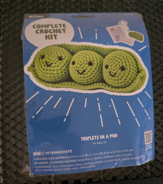 Pea Pod Peas Crochet Kit